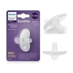 ChupetaAvent Philips Soothie 0 a 3 meses / 4 a 6 meses - Silicone